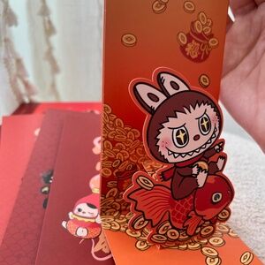 Pop Mart Red Envelope + Pop-Up Card Set – The Monsters Featuring Labubu